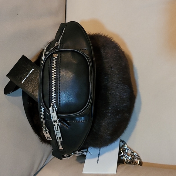 Alexander Wang Handbags - Attica Black Leather Mini Fanny